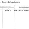 People's Democratic Organization