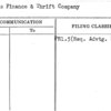 Peoples Finance & Thrift Company