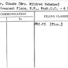 Pepper, Claude (Mrs. Mildred Webster)