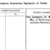 Performance Guarantee Payments or Bonds
