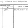 Perfumery & Cosmetics Group Incorporated