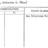 Perine, Katherine B. (Miss)