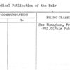 Periodical Publication of the Fair