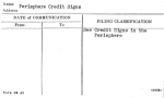Perisphere Credit Signs