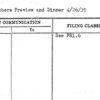 Perisphere Preview and Dinner 4/26/39