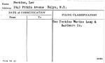 Perkins, Lew