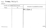 Pernay, Philip F.