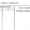 Perret, Frank A. (Professor)