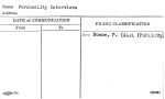 Personality Interviews