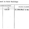 Personnel in Field Buildings