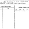 Perylon Hall, Washington Hall & National Advisory Committee Bldg.--Payroll Comparison