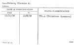 Peters, Clarence A.