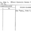 Peters, John L. (First District Dental Society)
