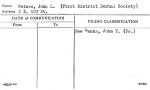 Peters, John L. (First District Dental Society)