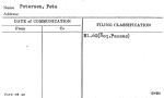 Petersen, Pete