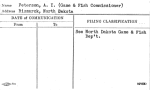 Peterson, A.I. (Game & Fish Commissioner)