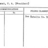 Petremont, F.A. (President)