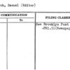 Petrick, Samuel (Editor)