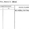 Pfeiffer, Monica D. (Miss)