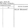Pfalger, Harry M.