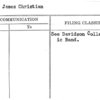 Pfohl, James Christian