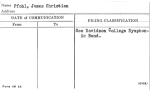 Pfohl, James Christian