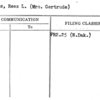 Phelps, Rees L. (Mrs. Gertrude)