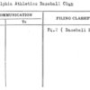 Philadelphia Athletics Baseball Club