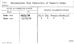 Philadelphia City Federation of Women's Clubs