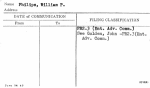 Philips, William P.