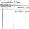 Phillips, Leopold (Col.) (Pres.)