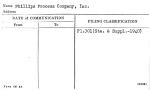 Phillips Process Company, Inc.