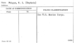 Phipps, W.I. (Captain)