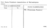 Photo Finishers Association of Philadelphia