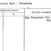Photographic Unit - Procedure