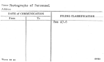 Photographs of Personnel