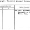 Photography - Concession Agreement Documents