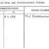 Physical Plan and Architectural Scheme