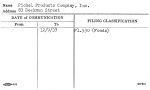 Pichel Products Company, Inc.