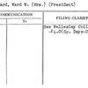 Pickard, Ward W. (Mrs.) (President)