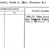 Pickernell, Frank A. (Mrs. Florence M.)