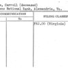 Pierce, Carroll (deceased)