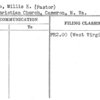 Pierce, Willis E. (Pastor)