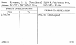 Pierson, H.L. (President)