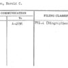 Pierson, Harold C.
