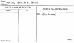 Piller, Adelaide M. (Miss)