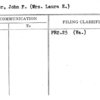 Pinner, John F. (Mrs. Laura E.)