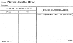 Pinyear, Dorothy (Mrs.)