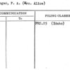 Pittenger, F.A. (Mrs. Alice)