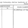 Pittsburgh University--Mellon Institute of Industrial Research